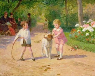 Jouer avec le cerceau